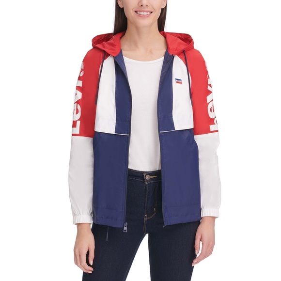 Levi’s Retro Colorblock Windbreaker Jacket - Picture 4 of 7